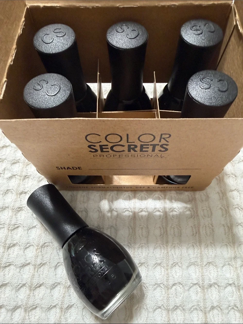 Color Secrets Professional Yellow Nail Polish